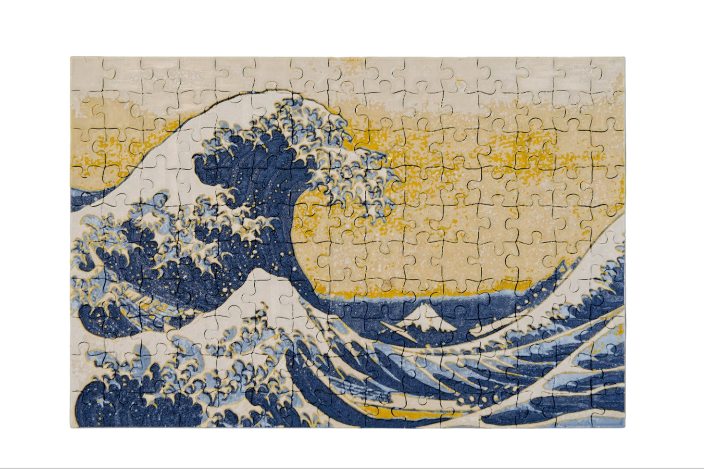 The Great Wave off Kanagawa Textured Jigsaw Puzzle