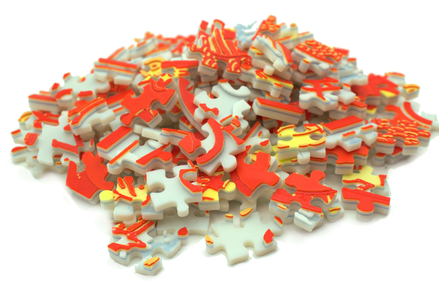 Waves of Wealth Lunar New Year 2026 Textured Jigsaw Puzzle
