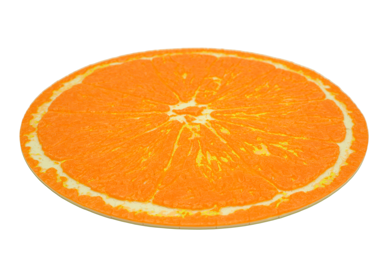 Orange Slice Textured Jigsaw Puzzle