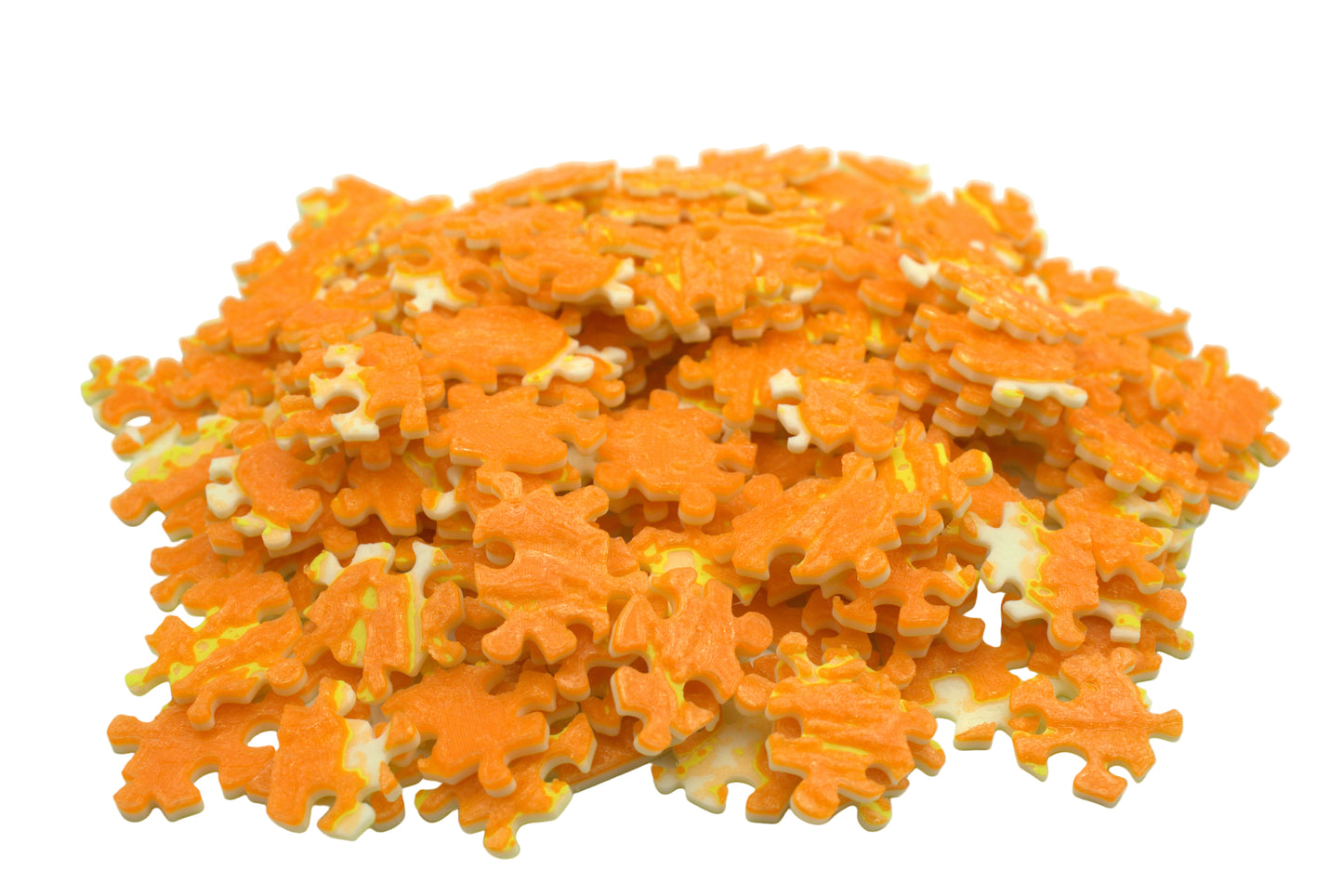 Orange Slice Textured Jigsaw Puzzle