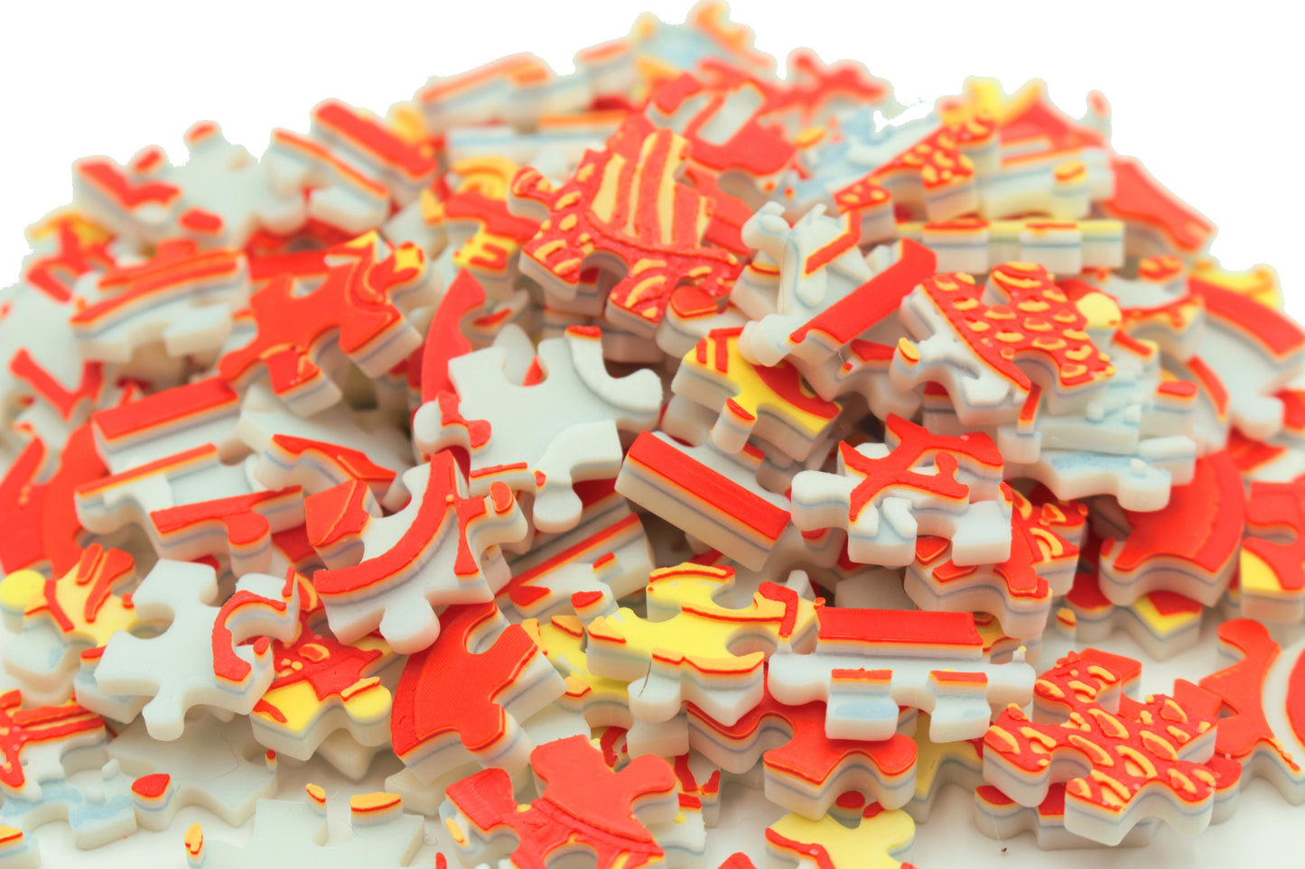 Waves of Wealth Lunar New Year 2026 Textured Jigsaw Puzzle