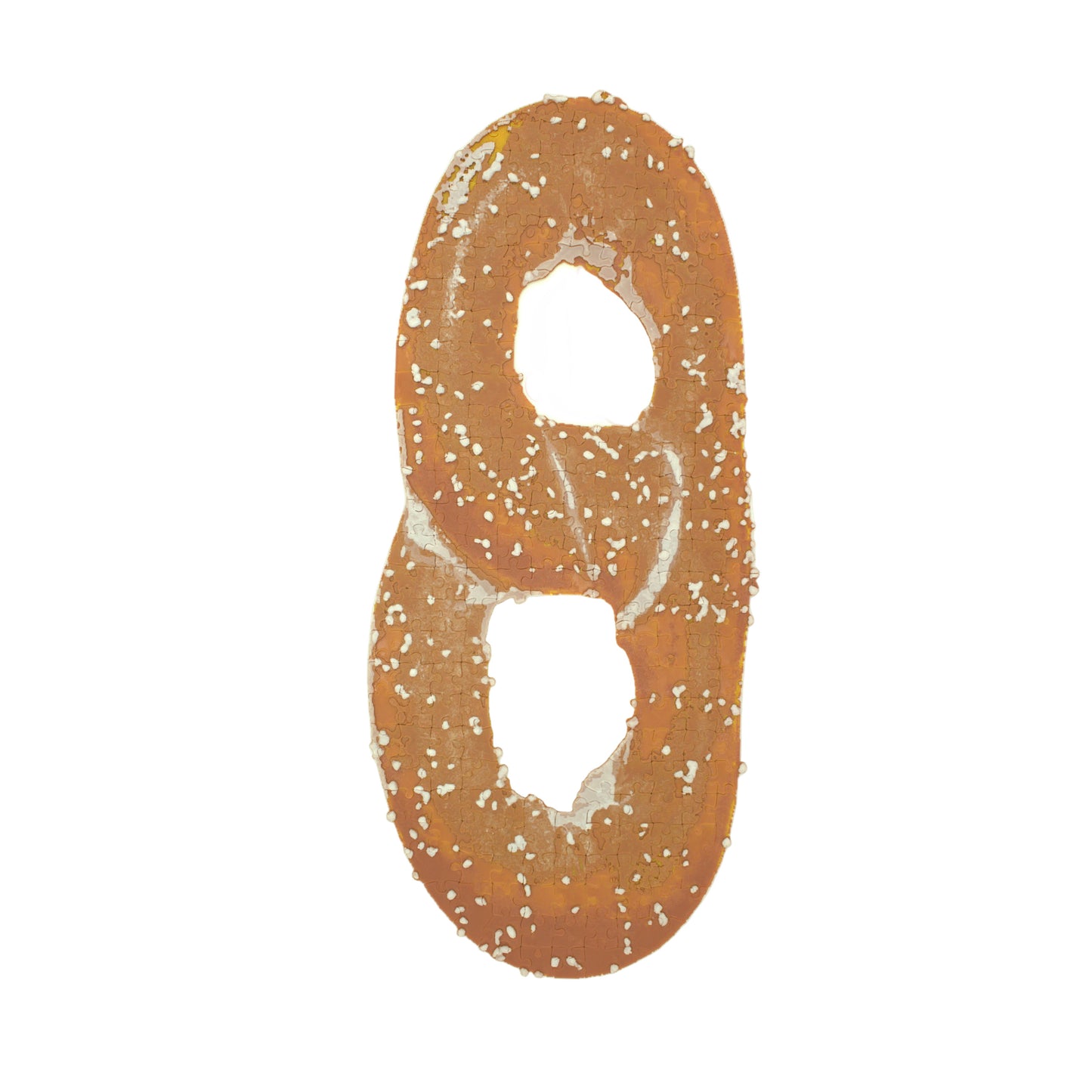 Philly Soft Pretzel Textured Jigsaw Puzzle